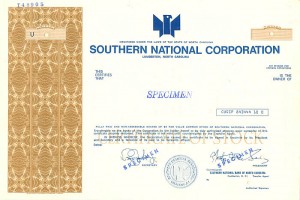 Southern National Corporation